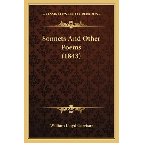 Sonnets And Other Poems (1843)