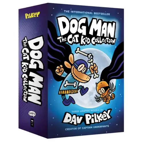 Dog Man: The Cat Kid Collection: From the Creator of Captain Underpants (Dog Man #4-6 Box Set)