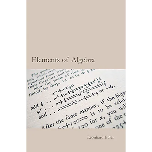 Euler's Elements of Algebra