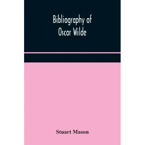 Bibliography of Oscar Wilde