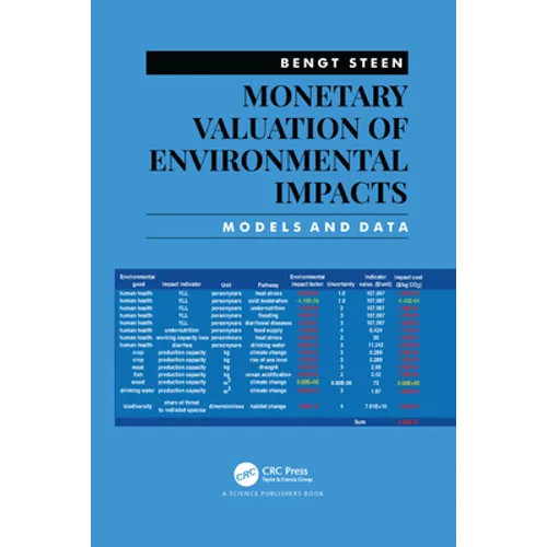 Monetary Valuation of Environmental Impacts: Models and Data