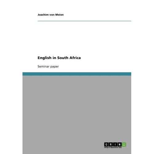 English in South Africa