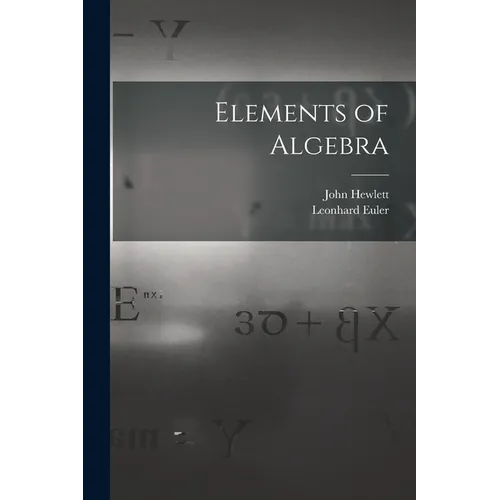 Elements of Algebra