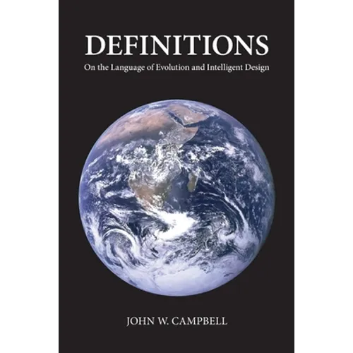 Definitions: On the Language of Evolution and Intelligent Design