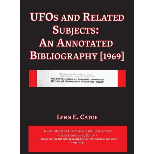 UFOs and Related Subjects