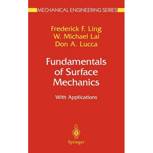 Fundamentals of Surface Mechanics: With Applications