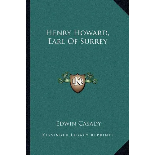 Henry Howard, Earl Of Surrey