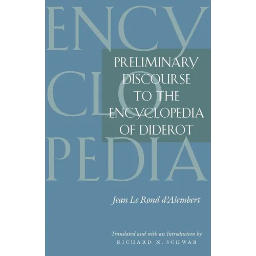 Preliminary Discourse to the Encyclopedia of Diderot