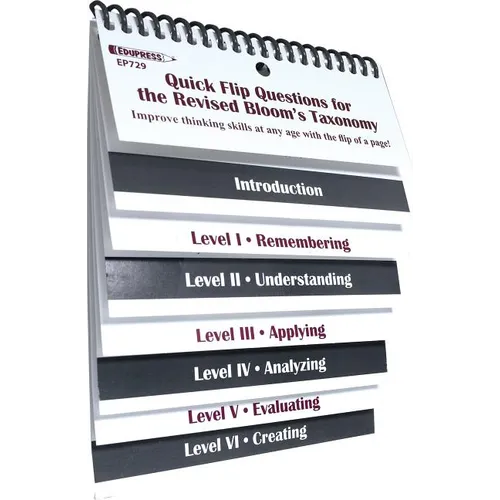 Quick Flip Questions for the Revised Bloom Taxonomy
