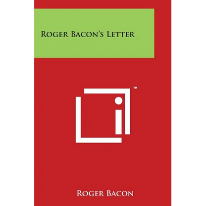 Roger Bacon's Letter - Paperback