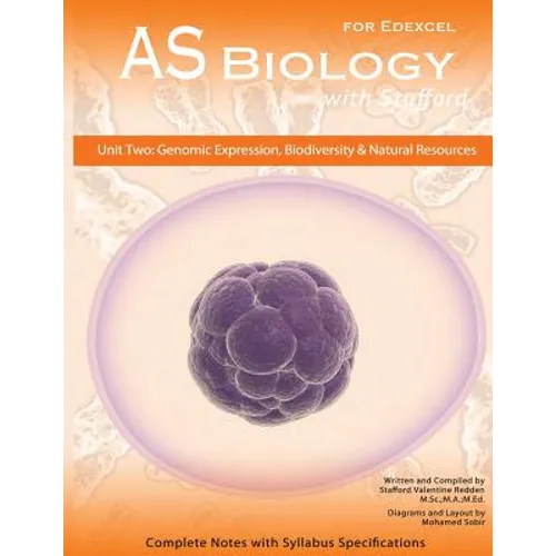 AS Biology With Stafford: Unit 2: Genomic Expression, Biodiversity and Natural Resources
