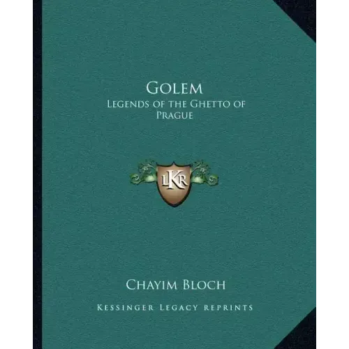 Golem: Legends of the Ghetto of Prague