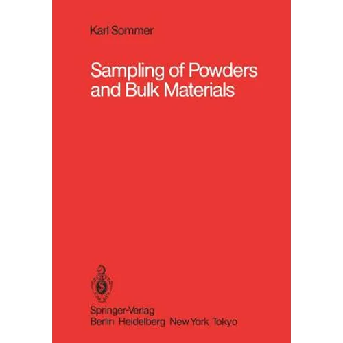 Sampling of Powders and Bulk Materials