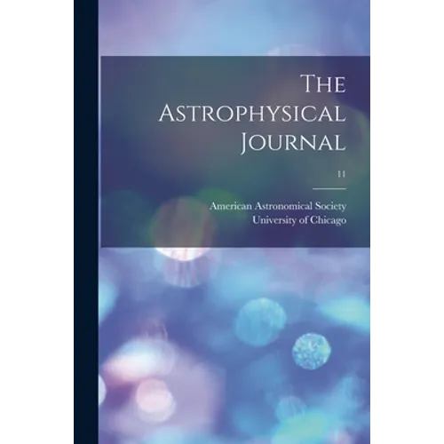 The Astrophysical Journal; 11