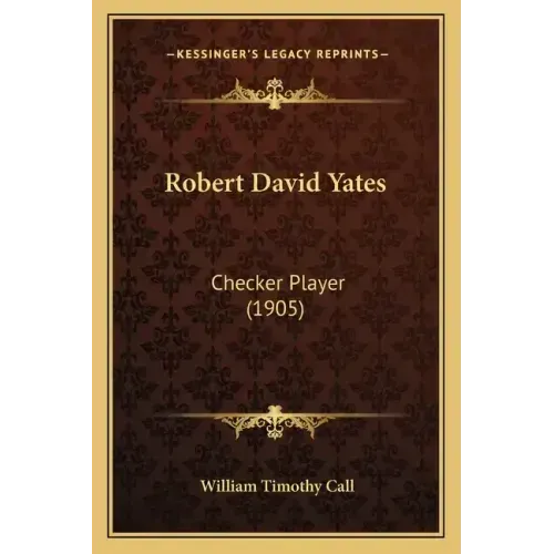 Robert David Yates: Checker Player (1905)