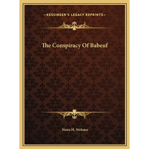 The Conspiracy Of Babeuf