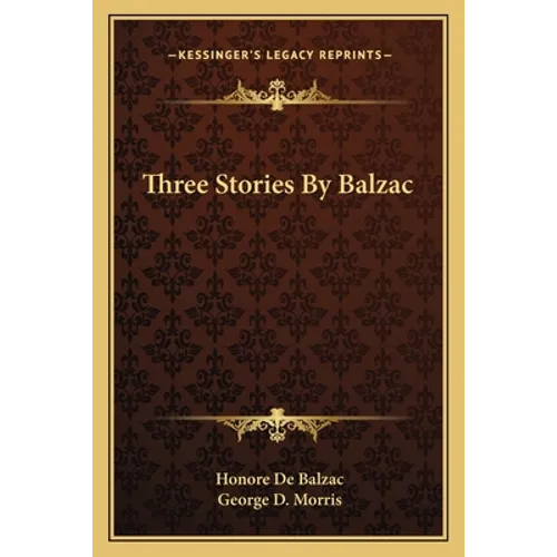 Three Stories By Balzac