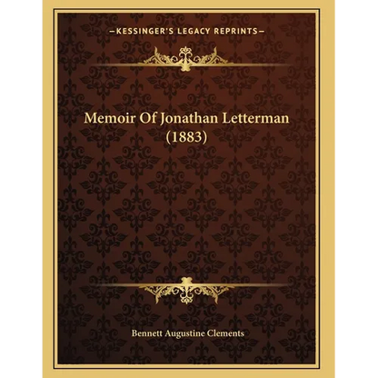 Memoir Of Jonathan Letterman (1883) - Paperback
