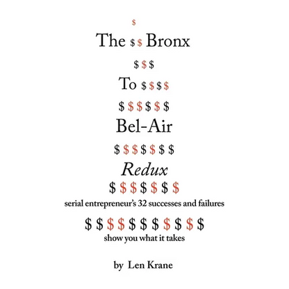 The Bronx To Bel-Air Redux: Serial Entrepreneur's 32 Successes and Failures Show You What It Takes - Paperback
