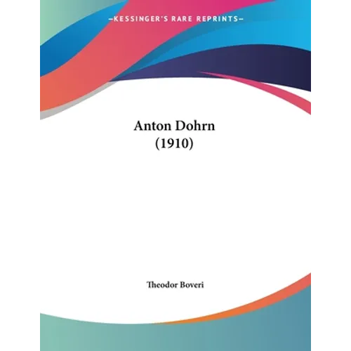 Anton Dohrn (1910)