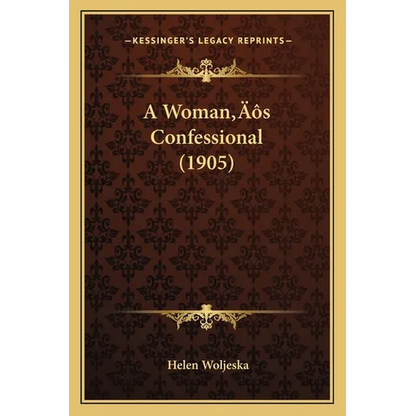 A Woman's Confessional (1905)