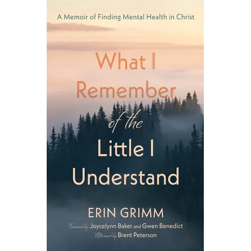 What I Remember of the Little I Understand: A Memoir of Finding Mental Health in Christ