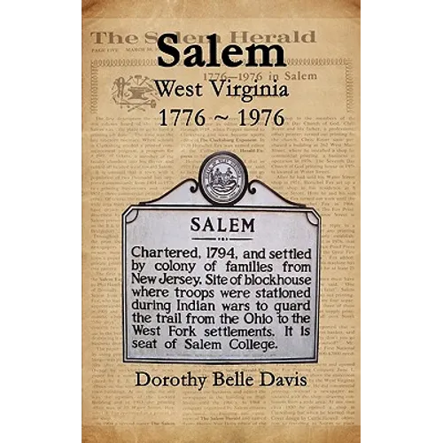 Salem West Virginia 1776 1976