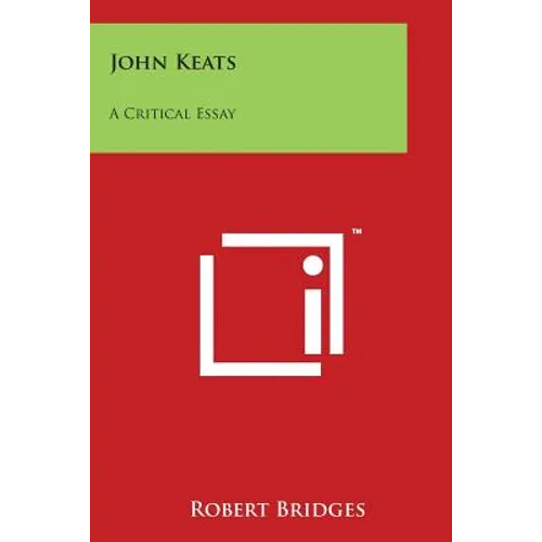 John Keats: A Critical Essay