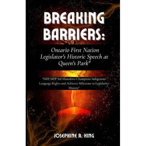"Breaking Barriers: Ontario First Nation Legislator's Historic Speech at Queen's Park" "NDP MPP Sol Manawa Champions Indigenous Language R