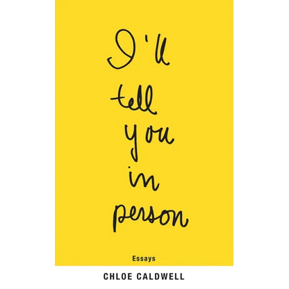I'll Tell You in Person