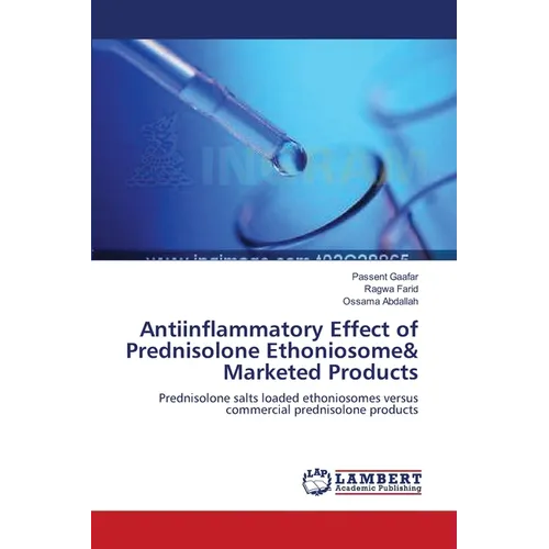 Antiinflammatory Effect of Prednisolone Ethoniosome& Marketed Products